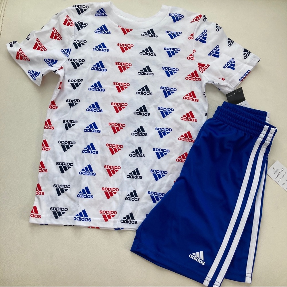 Adidas cute active shorts set 2282 - Picture 1 of 4